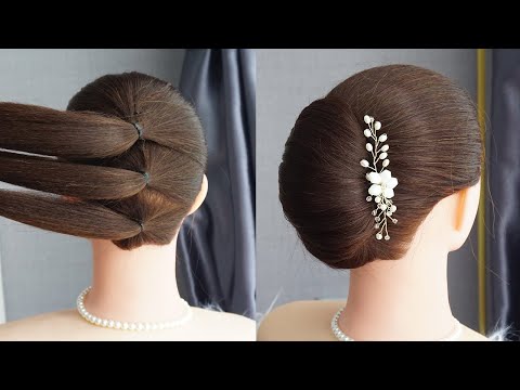 Pretty Simple :: French Braid Bun - Camille Styles